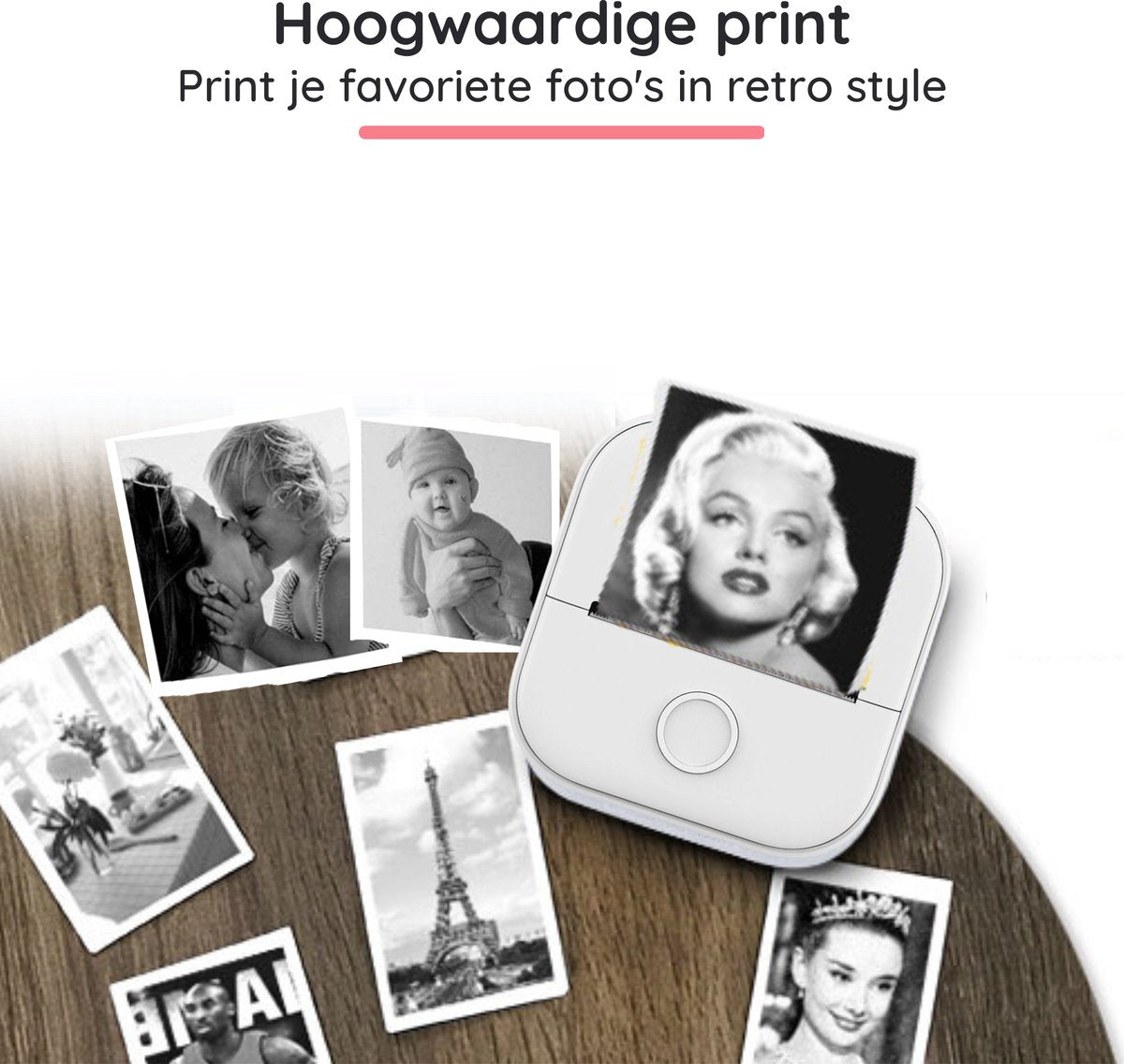 Printie® – Draagbare Pocketprinter
