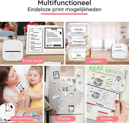 Printie® – Draagbare Pocketprinter